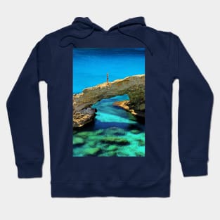 The Bridge of Love in Cyprus Hoodie